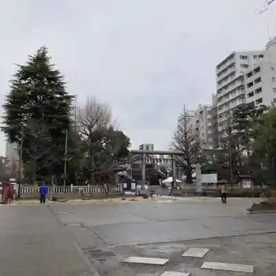 浅草神社の鳥居