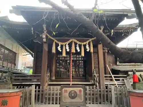柳森神社の本殿・本堂