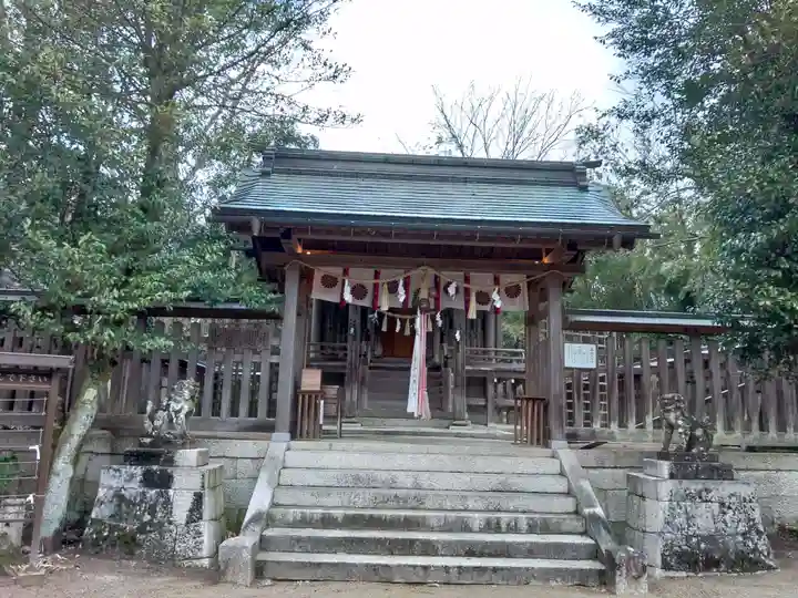 唐﨑神社の本殿・本堂
