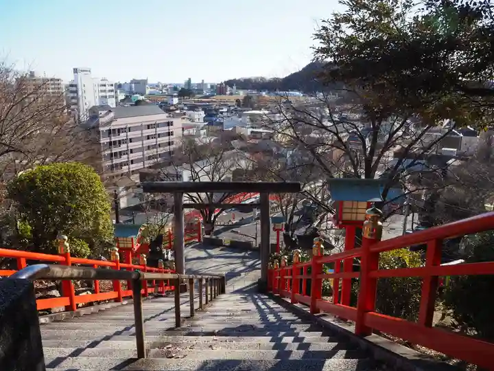 足利織姫神社の鳥居