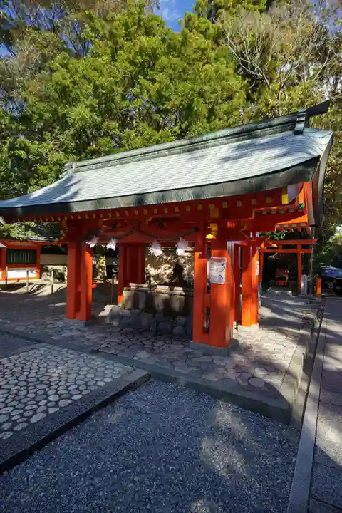 熊野速玉大社の手水舎