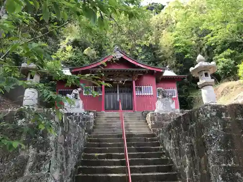 荒磯魚見根神社の本殿