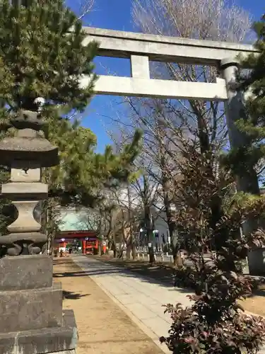 葛飾八幡宮の鳥居