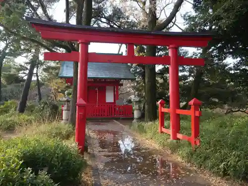 千束八幡神社の鳥居