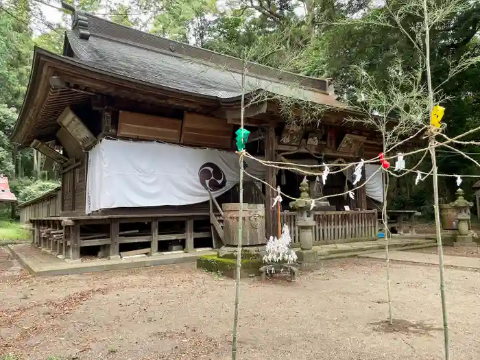 中村八幡宮の本殿