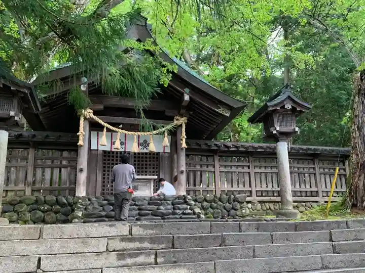 諏訪大社上社前宮(長野県)