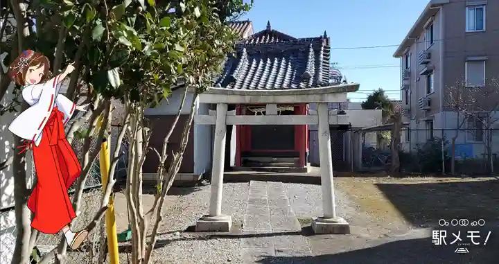 稲荷神社の鳥居