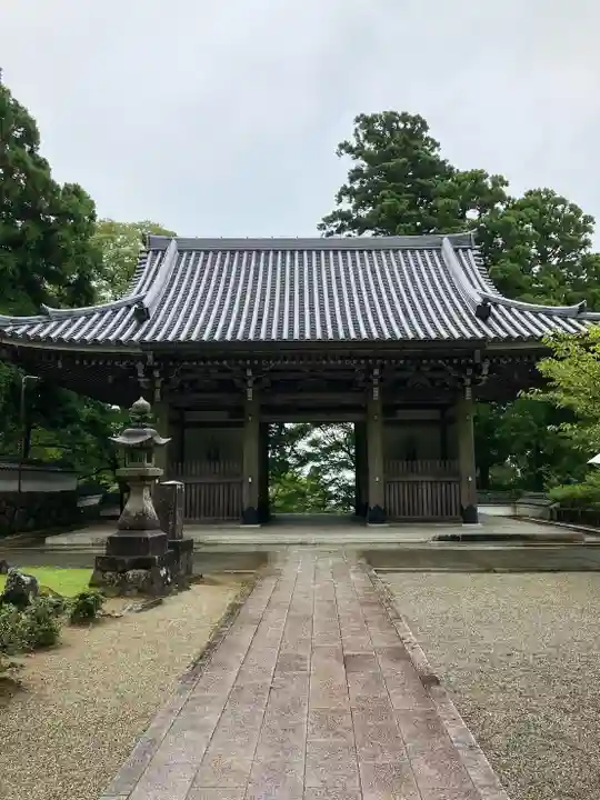金剛證寺の山門・神門