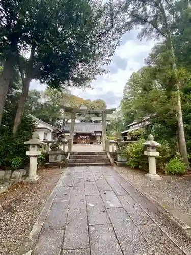 関神社の鳥居