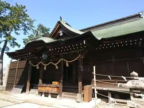 小松天満宮の本殿・本堂