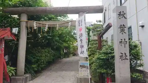 秋葉神社の鳥居