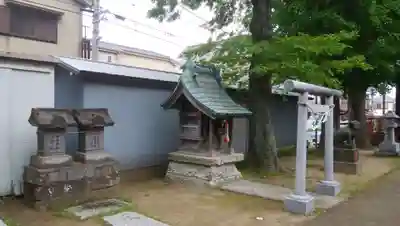 本行徳神明社(神明宮)の鳥居