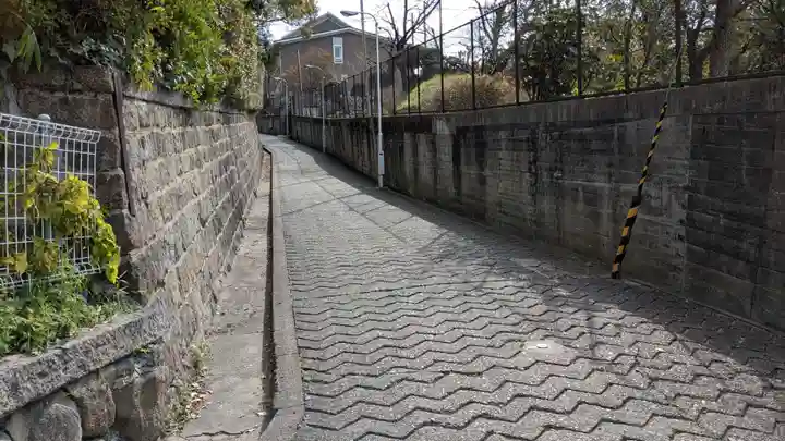 大江神社の周辺