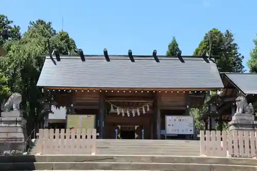 開成山大神宮の山門