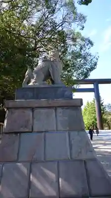 靖國神社の狛犬