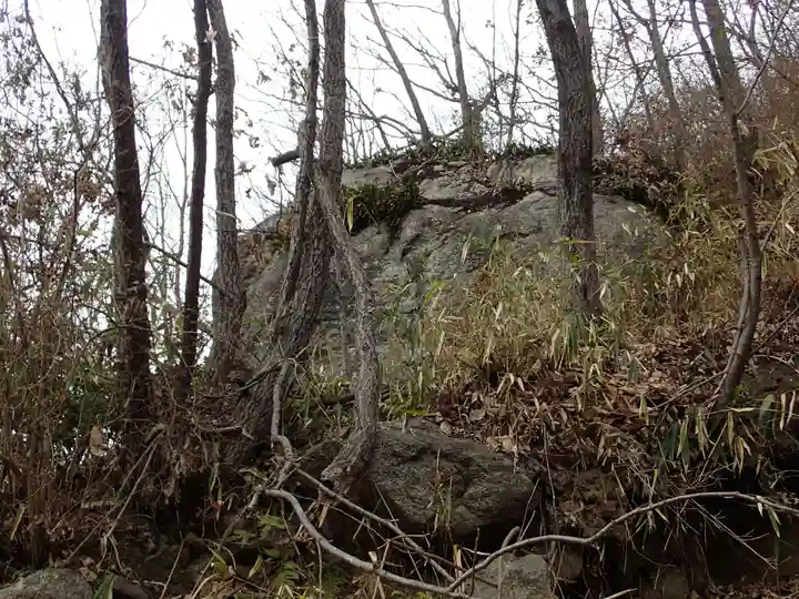鐸比古鐸比賣神社旧社地の自然