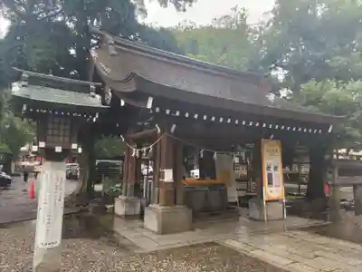 真清田神社の手水舎