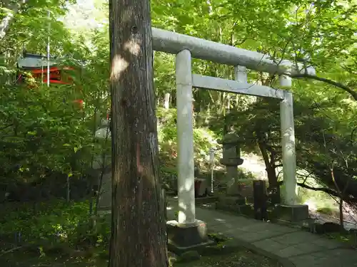 九頭龍神社本宮の鳥居