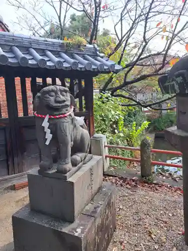 牛嶋天満宮の狛犬