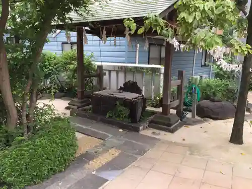 高輪神社の手水舎