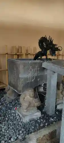 菊名神社の手水舎