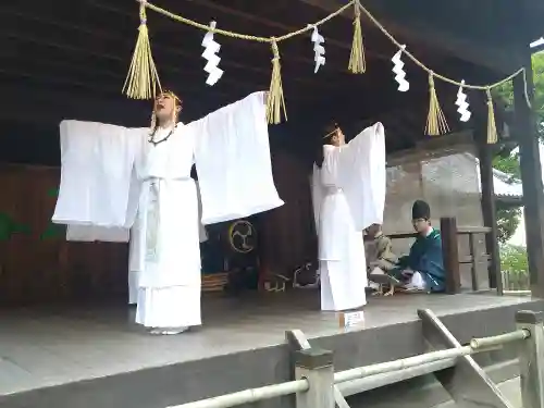 阿智神社の神楽