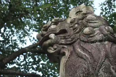 越中一宮 髙瀬神社の狛犬