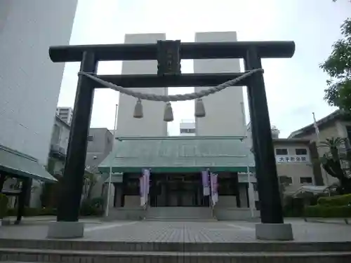 城岡神社の鳥居