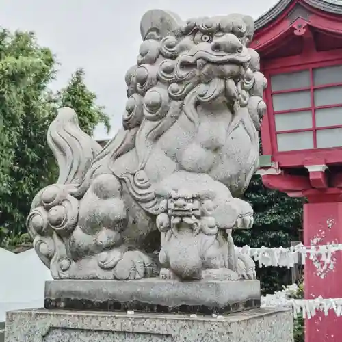 鷺宮八幡神社の狛犬