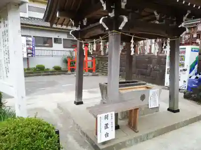 武蔵第六天神社の手水舎