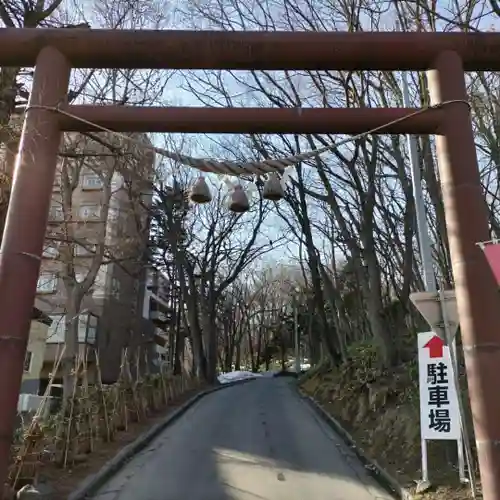 上手稲神社の鳥居