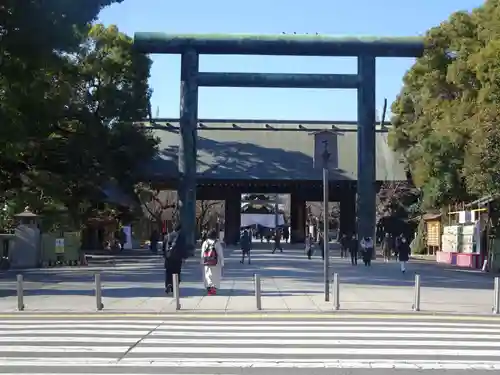 靖國神社の鳥居