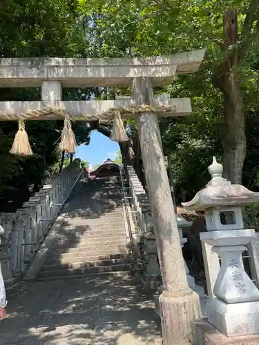 斑鳩神社の鳥居