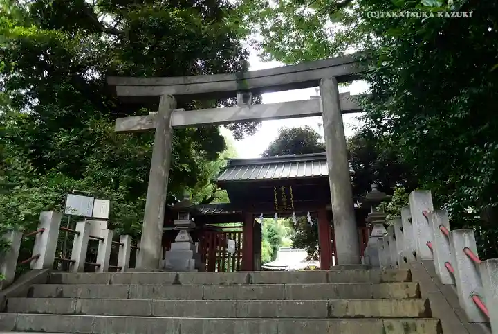 金王八幡宮の鳥居