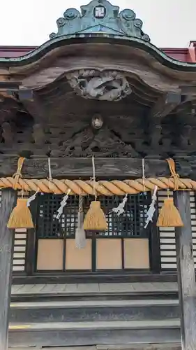 南永井八幡神社の本殿