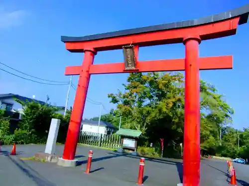 白笹稲荷神社の鳥居