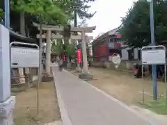 柴又八幡神社の鳥居