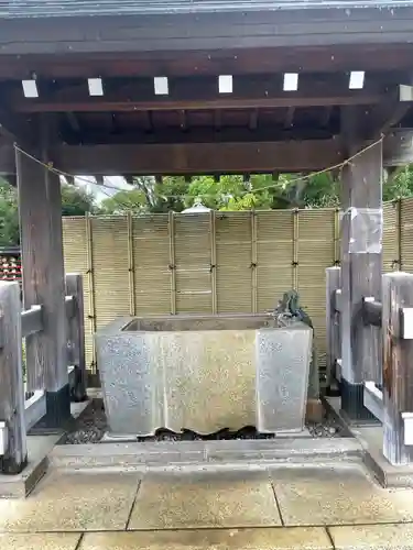 栗木御嶽神社の手水舎