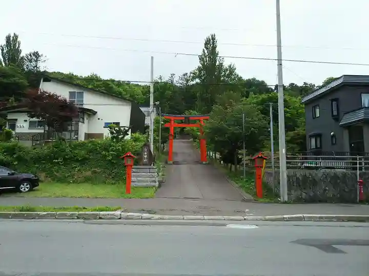 明治宮鹽谷神社の鳥居