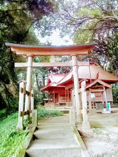 根渡神社の鳥居