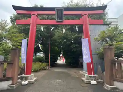 東京羽田 穴守稲荷神社の鳥居