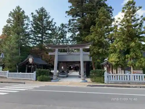 八重垣神社の鳥居