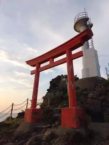 白山神社の鳥居