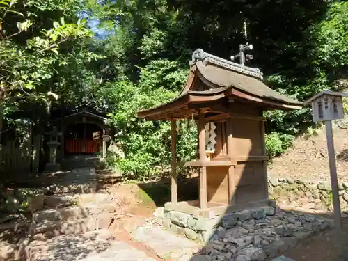 宇治上神社の末社