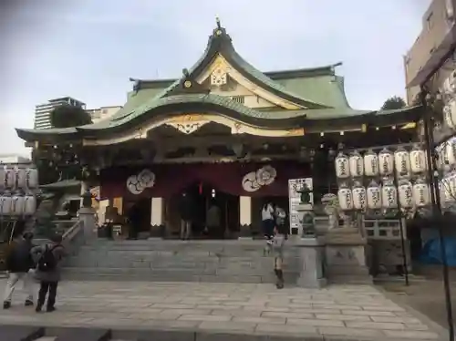 難波八阪神社の本殿