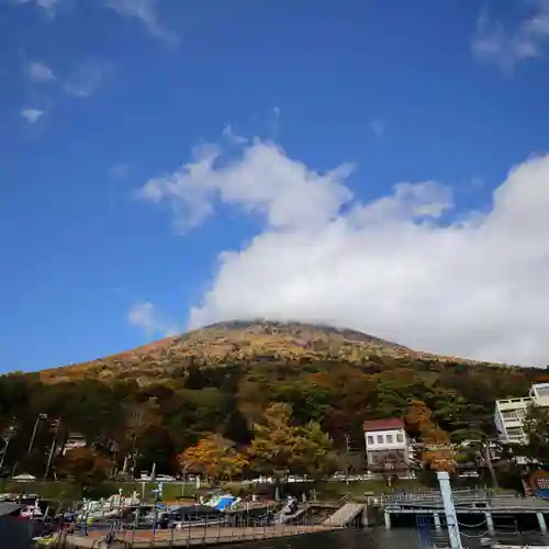 日光二荒山神社中宮祠の景色