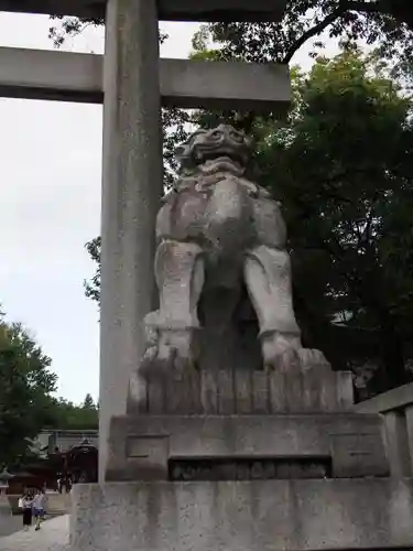 三峯神社の狛犬