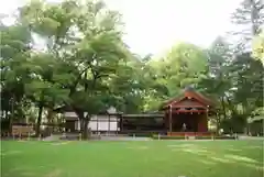 武田神社の庭園