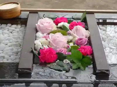 根岸八幡神社の手水舎