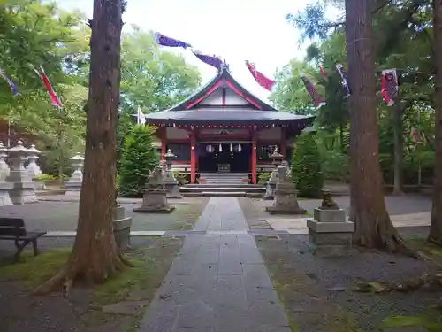 山中浅間神社の本殿